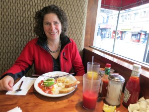 Breakfast at the Pinecrest Diner.