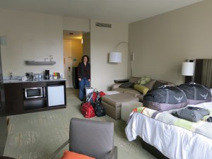 Packed up and ready for our expedition.